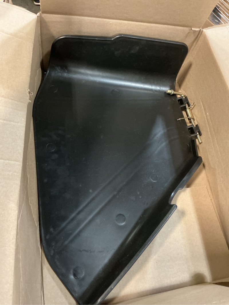 Condition photo showing Good Condition for 138-7502 deflector/chute replace fits for toro 42-60 inch 74690, 74694, 75743, 75745, 75750, 75753-7, compatible with exmark qze725gkc42200 qze725gkc50200 qzs708gem54200 qzs735gkc54200