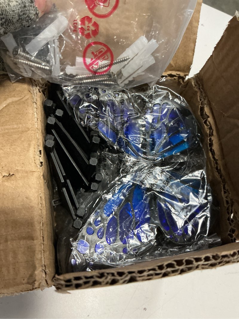 Condition photo showing Good Condition for ground lights, equipped with 4 solar lights for outdoor waterproofing, 14 led solar landscape lighting, suitable for gardens, courtyards, terraces, corridors, lanes, and walkways (blue)