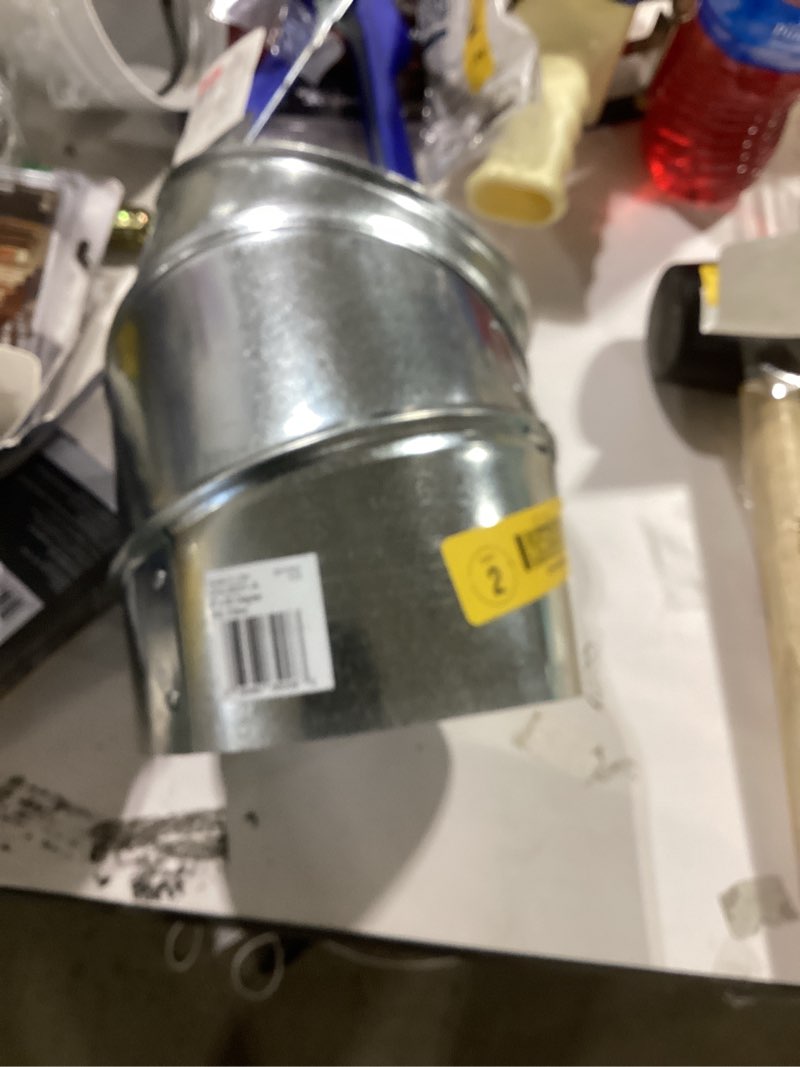 Condition photo showing Good Condition for IMPERIAL 6-in x 10-in Galvanized Duct