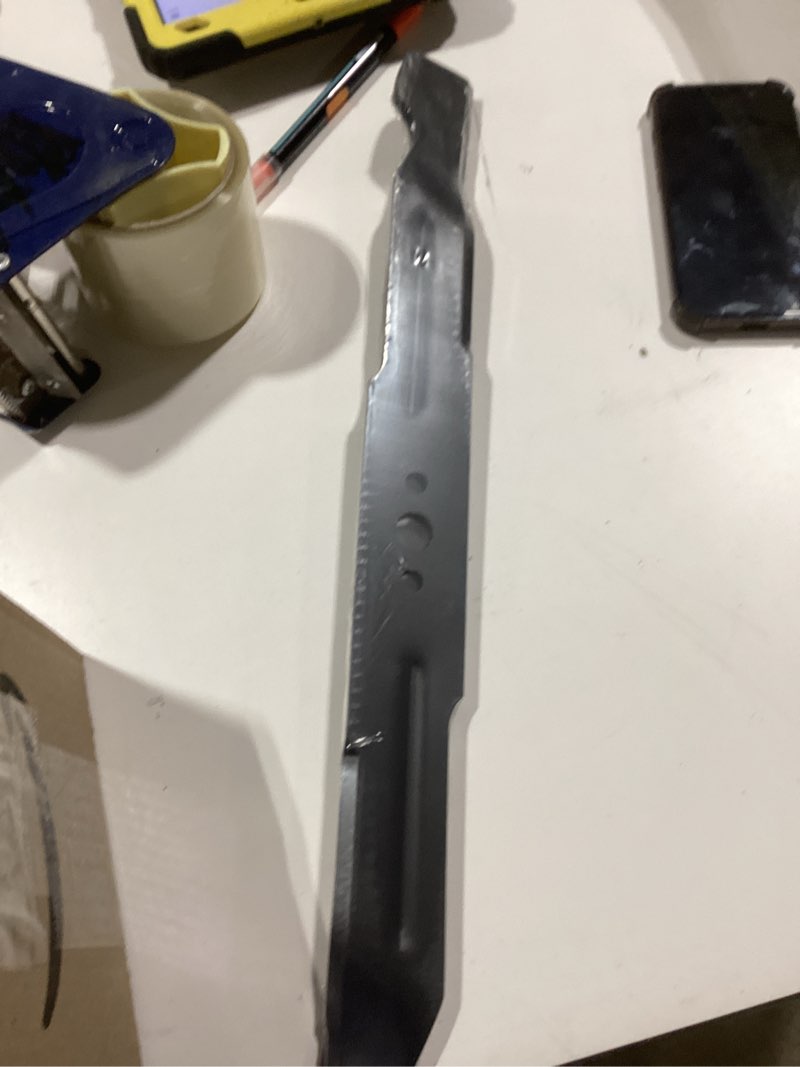 Condition photo showing New/Like New for Prosentuo AB4200D Lawn Mower Blades Compatible with EGO Power+ ZT4204L 42" Z6 Zero Turn Riding Mower 21 Inch Mulch 2 Packs