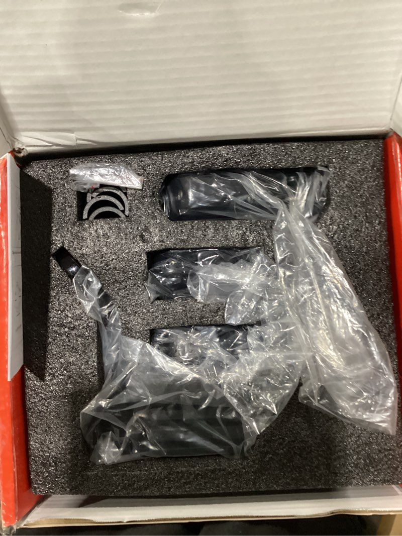 Condition photo showing New/Like New for highway pegs 1in 1-1/4 in highway footpegs 304 stainless steel long angled adjustable fit for harley touring street glide road king electra glide softail dyna black style2 black short