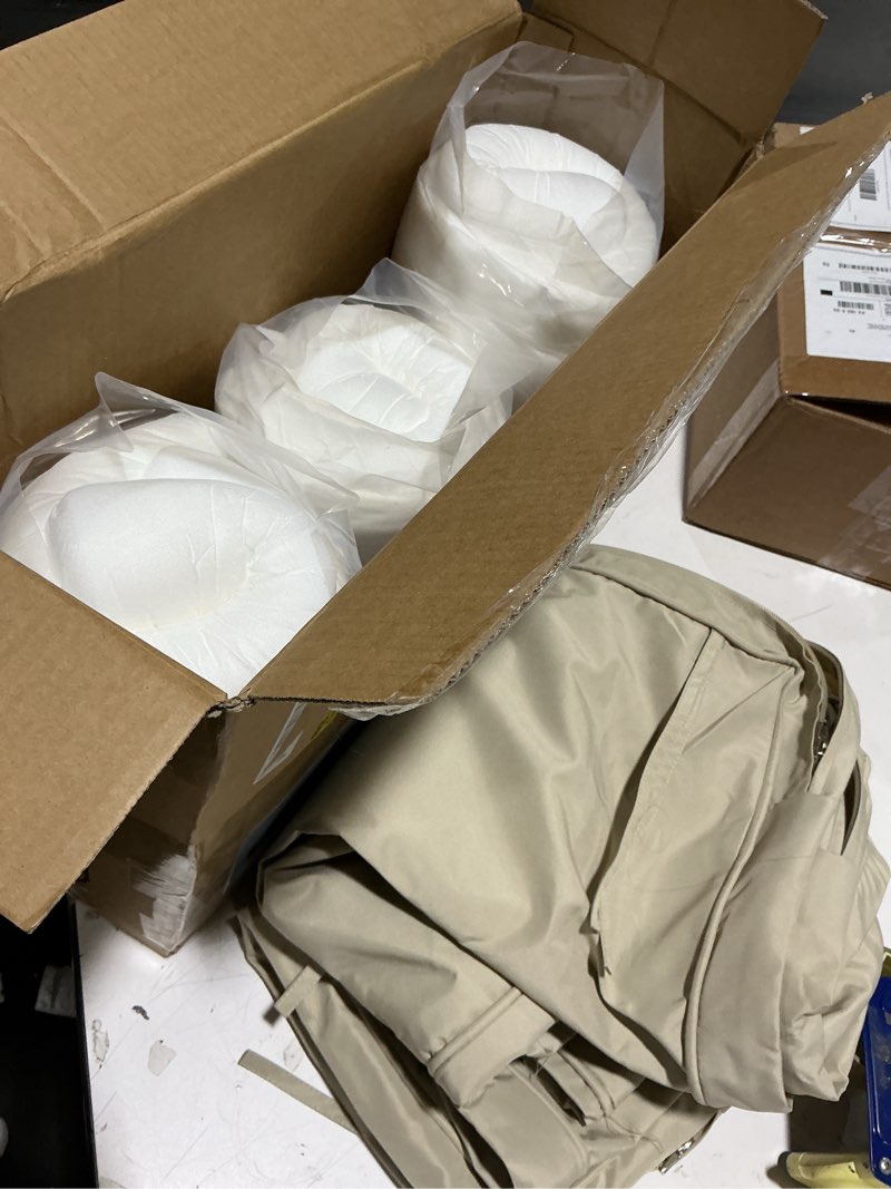 Condition photo showing New/Like New for 6" thicker outdoor chair cushion 5 sets - 24" *24" *6" waterproof patio furniture cushions with removable cover, 28d high density sponge filling thicken outdoor patio cushions - beige 5 set beige