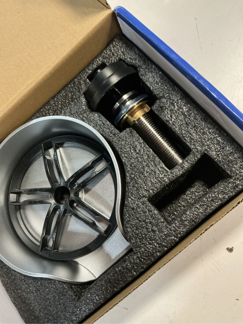 Condition photo showing Good Condition for automatic glass rinser for kitchen sink, stainless steel cup washer with g1/2 thread, professional corrosion-resistant pressure glass washer, abs plastic base silver