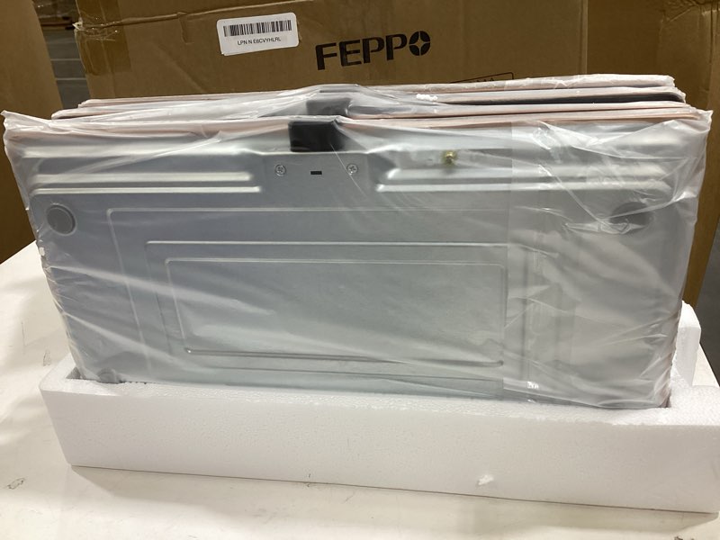 Condition photo showing New/Like New for feppo electric warming tray, 4-in-1 food warmers for parties buffet with 10 temp settings and timer, 33"x15" glass surface warming mat for food, modular buffet hot plates for catering and gatherings