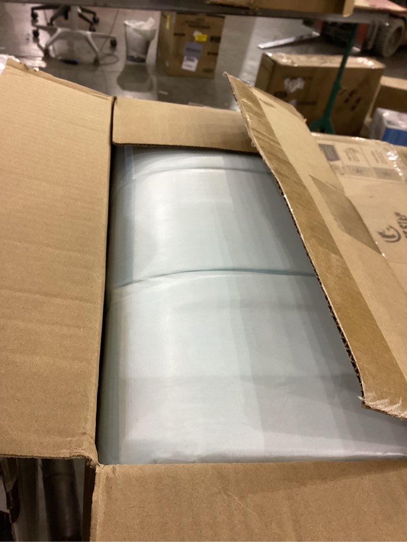 Condition photo showing New/Like New for Amazon Basics Dog and Puppy Pee Pads, 5-Layer Leak-Proof Super Absorbent, Quick-Dry Surface, Potty Training, Regular (22x22"), 150 Count, Blue & White 22 x 22 Inch