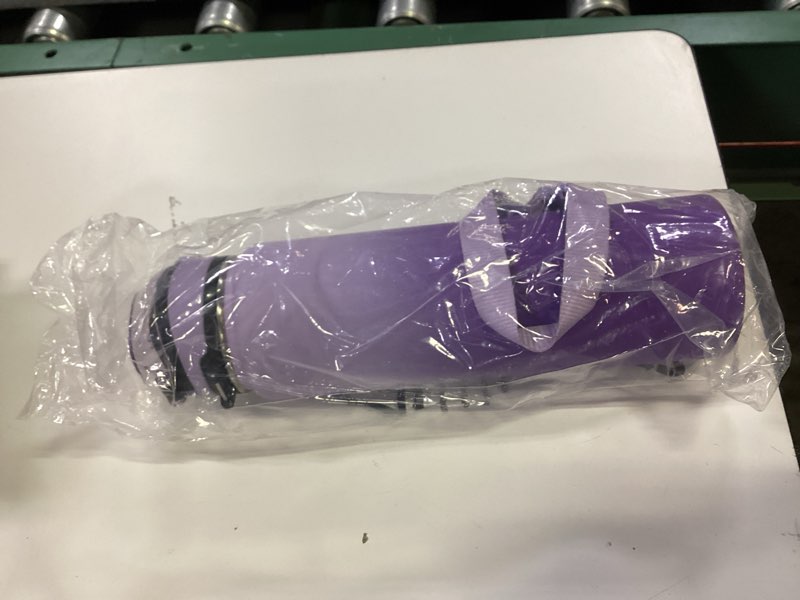 Condition photo showing As Is for Enerbone Insulated Water Bottle, 32 oz Stainless Steel Water Bottles with Carrying Strap, Double-Wall Vacuum Insulation Thermos, Leakproof Sports Bottle with Straw, Keep Drinks Hot or Cold for Hours Lavender 32 Ounces