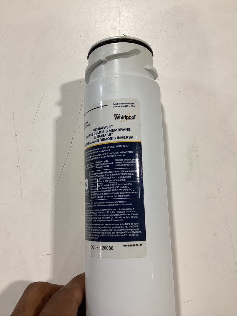 Condition photo showing Good Condition for whirlpool replacement membrane for reverse osmosis under sink filtration system