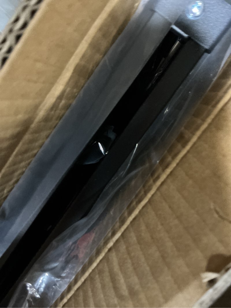 Condition photo showing Good Condition for Babelio 31.5-55" No Bottom Bar Baby Gate Extra Wide, 2-in-1 Auto Close Dog Gate for The House, Stairs and Doorways, with Large Walk Thru Door, Black Black - B17 31.5-55" W, 28" H