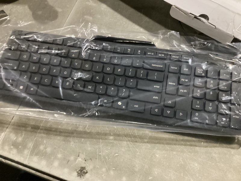 Condition photo showing Good Condition for lenovo 310 usb-a wired keyboard mouse combo, quiet keys, ultra-slim gaming design, spill-resistant, integrated phone stand, compatible w laptop, pc, tablet – ergonomic mouse mechanical keyboard usb 310 usb-a combo