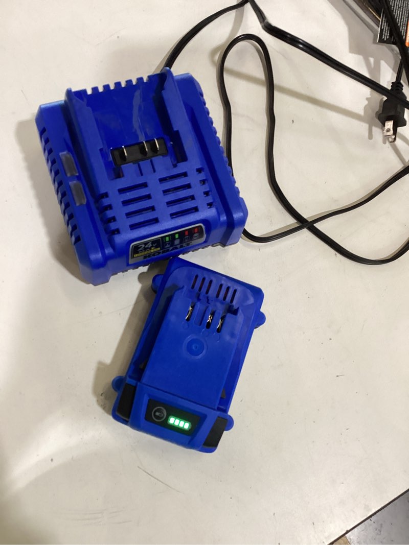 kobalt 24v max 2.0 ah battery and charger