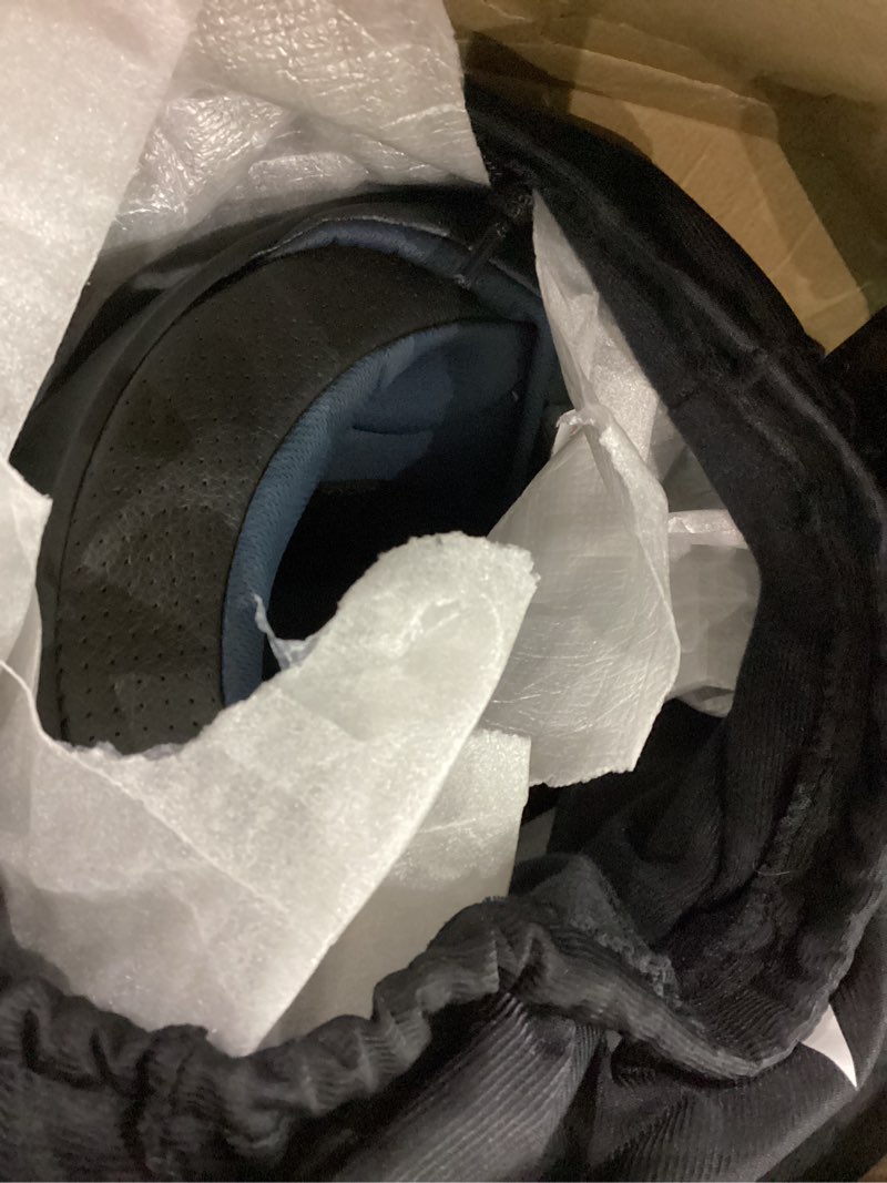 Condition photo showing As Is for GLX M14 Open Face Motorcycle Helmet - Matte Black, X-Large - DOT Approved Matte Black X-Large