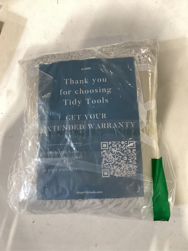 Condition photo showing Good Condition for 24 inch commercial dust mop replacement head – reusable cotton dust mop refill for floor cleaning and janitorial use 24x5 inch (pack of 1)