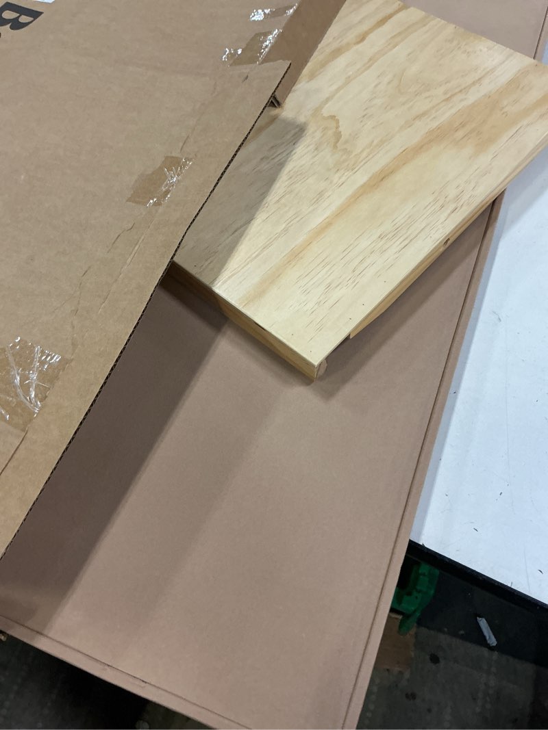 Condition photo showing As Is for Becko US 1000-pc Jigsaw Puzzle Board with Bracket/Stand, Portable Jigsaw Puzzle Table with 2 Angle Adjustments, Premium Smooth Flannel Surface, for 1000 Piece Horizontal/Vertical Jigsaw Puzzles