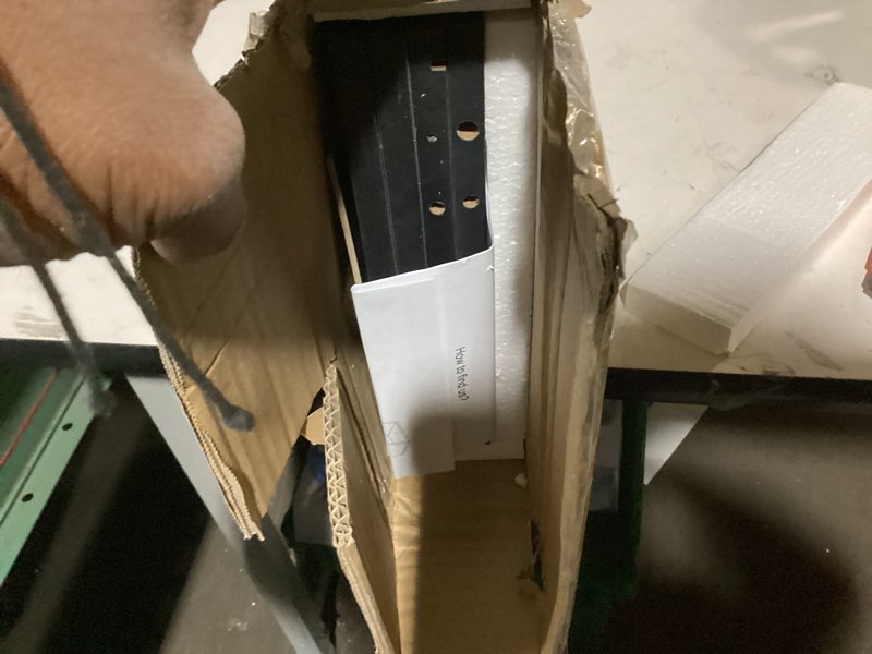 VECELO Small Bookshelf, 4 Cube Slim Bookcase, Fits Tallest Hardcovers, Horizontal Available, Modern 