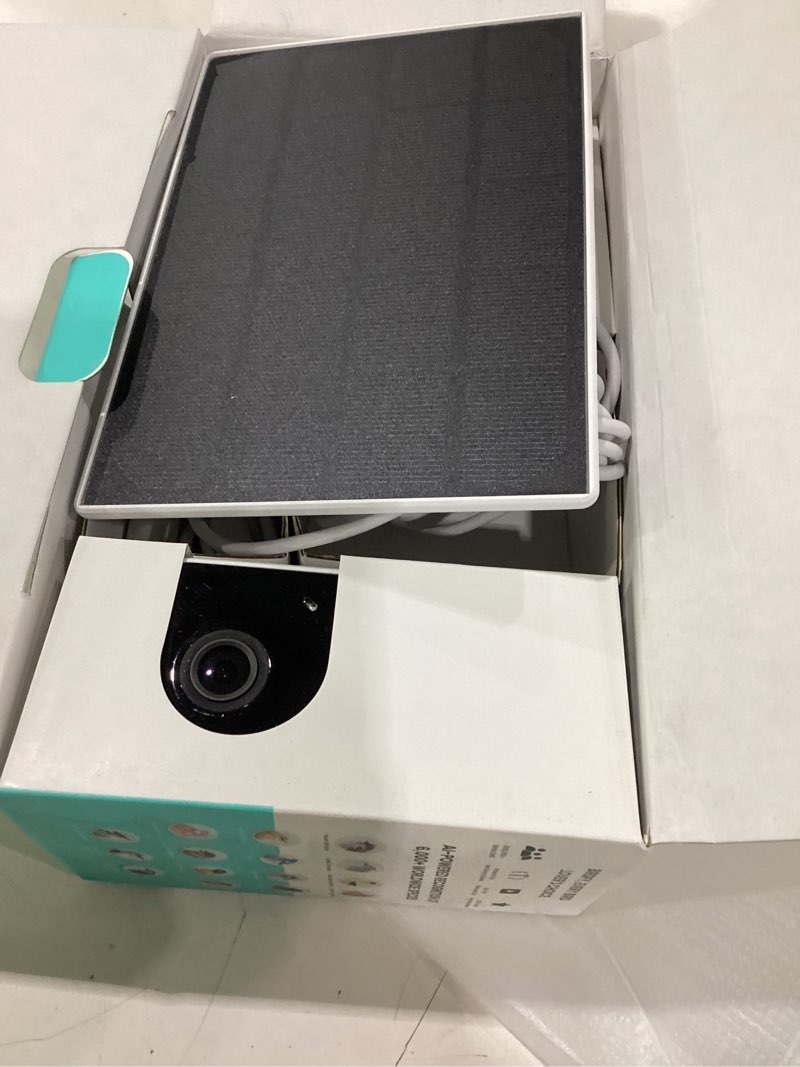 Condition photo showing As Is for netvue by birdfy upgraded smart bird feeder camera, solar powered, auto bird video capture, instant notifications, ai identify 6000+ species