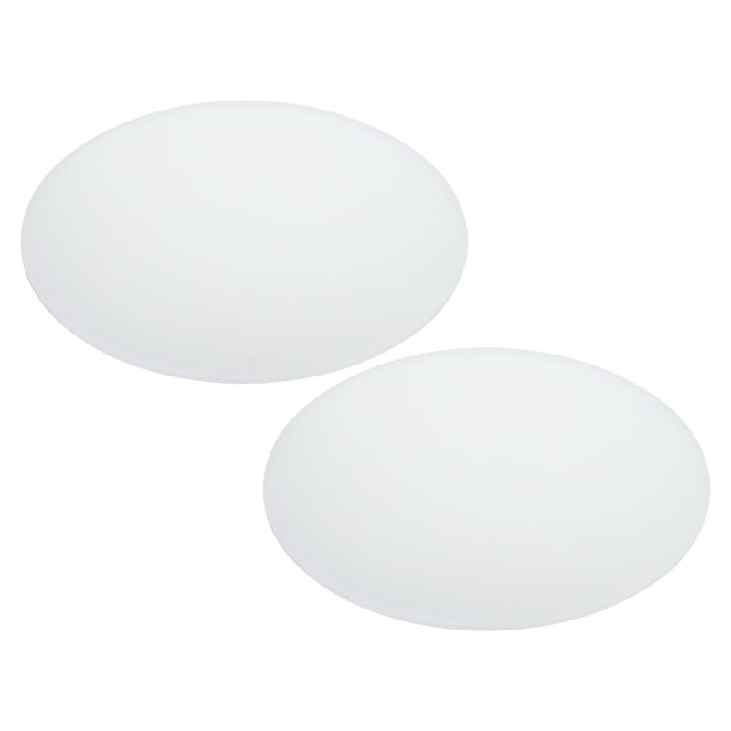 PATIKIL Lampshade Diffuser, 2 Pack 16.5" Diameter Round Diffuser for Drum Lampshades Pendants Light,
