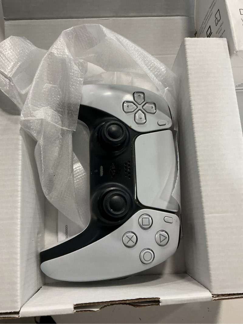 Condition photo showing As Is for playstation dualsense™ wireless controller - for ps5, pc, mac & mobile white