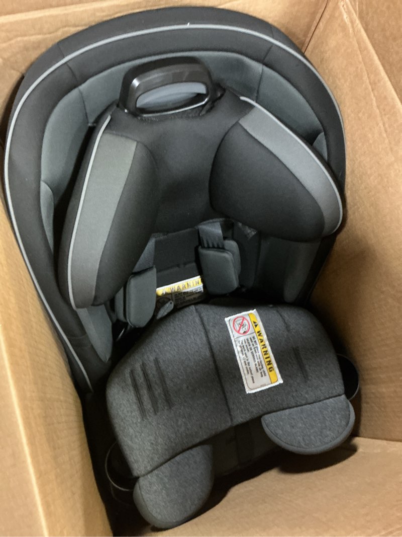 Condition photo showing As Is for Safety 1st Grow and Go All-in-One Slim Convertible Car Seat, Rear Facing, 5-40 lbs, Forward Facing (30–65 lbs), High Back Booster Seat 40-100 pounds, Black Phantom Black Phantom Original