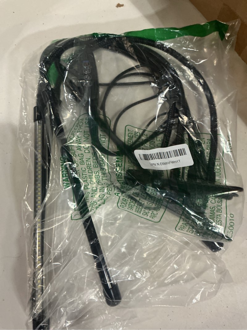 Condition photo showing Good Condition for hywyimlait black clip grow lights for indoor plants, 168 full spectrum leds clip plant growing lamps with flexible gooseneck and 4/8/12/18h timer, 3 spectral modes, 10 dimmable levels (4 head 1 pack)