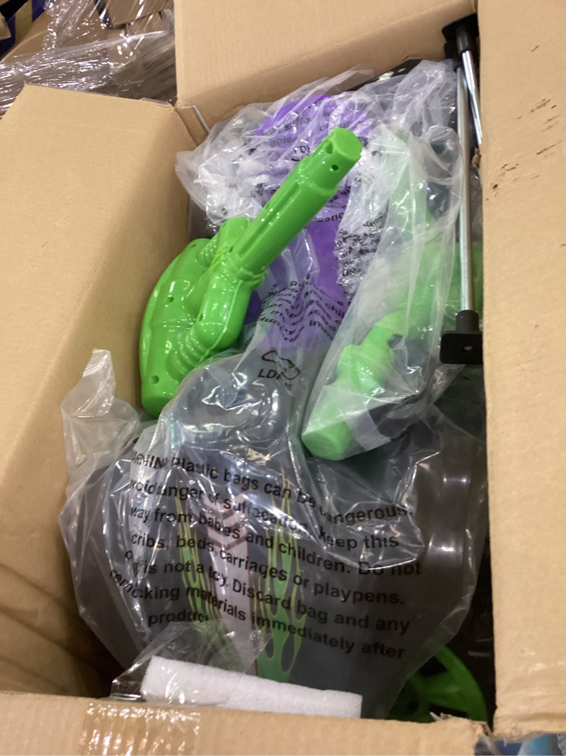 Condition photo showing As Is for Monster Jam 6V ATV Quad for Kids - Powerful and Safe Ride-On Toy with Rechargeable Battery - Forward and Reverse Driving - Max Weight Capacity of 55 LBS - Ages 2-3 Years