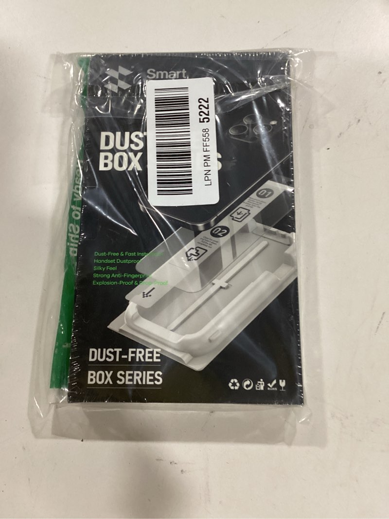 Condition photo showing As Is for SMARTDEVIL 2 Pack Privacy Screen Protector for iPhone 16 Pro, [Anti-Spy] [Military-Grade Shatterproof] [9H Hardness] Tempered Glass, [Easy Installation] Bubble-Free & Case-Friendly, Dust-Free Box iPhone 16 Pro Privacy