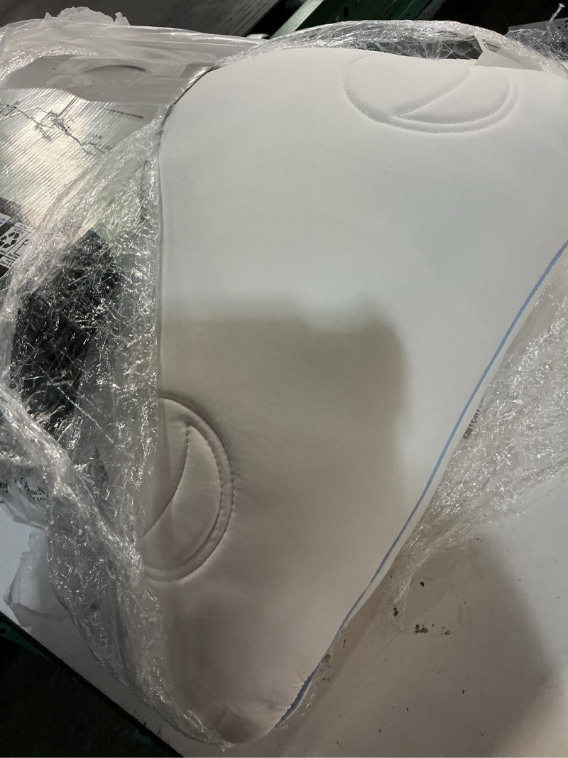 Condition photo showing As Is for allswell nightside cooling pillow with dual function fill, standard/queen