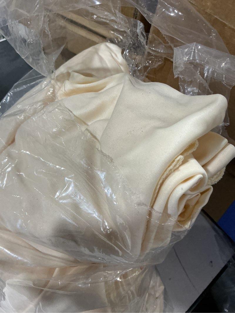 Condition photo showing Good Condition for 10x15ft champagne backdrop curtains for parties wrinkle free fabric backdrop curtain wedding photo drapes backdrop for birthday party baby shower bridal shower photography back drop 2 panels 5x15ft 10 ft x 15 ft(2 panels 5ft(w) x 15ft(h)) champagne