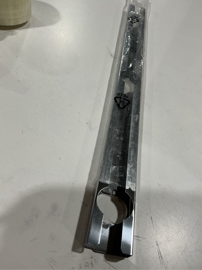 Condition photo showing As Is for Stainless Steel Burner Flame Crossover Assembly for Broil King Signet and Sovereign Gas Grills 20 1/2 inch x 1 1/2 inch KC688