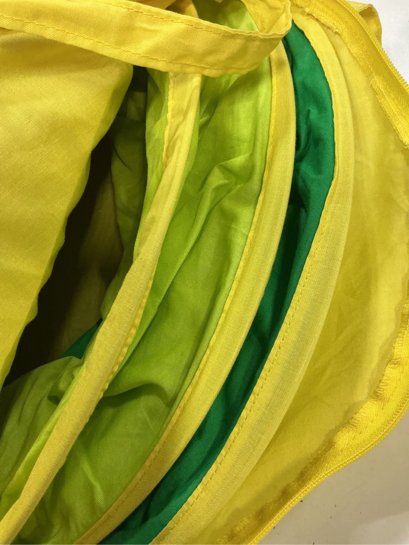 Condition photo showing Good Condition for LOVEVERY | The Organic Cotton Play Tunnel | Pop-Up & Collapsible Play Tunnel with Organic Cotton Carrying Case, Toddler Gift for Indoor and Outdoor Game, Multicolor, Ages 12+ Months