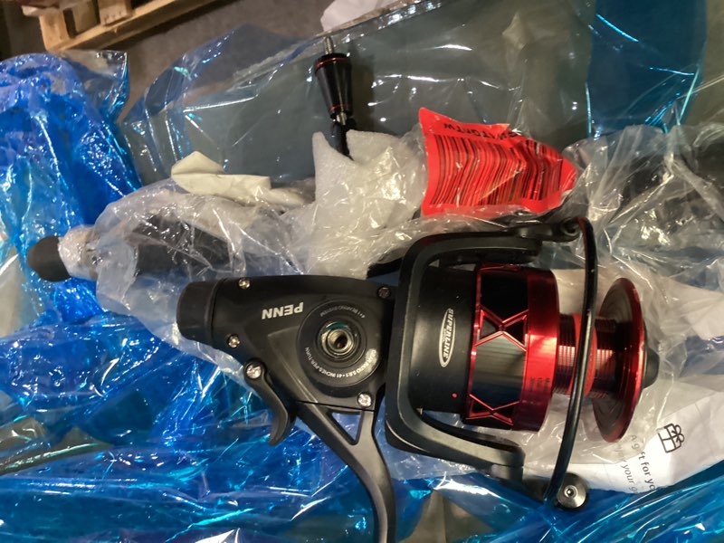 Condition photo showing As Is for Penn Fierce IV Spinning Reel and Fishing Rod Combo Fierce IV Live Liner 6000 Size Reel - 7' - Medium Heavy - 1pc