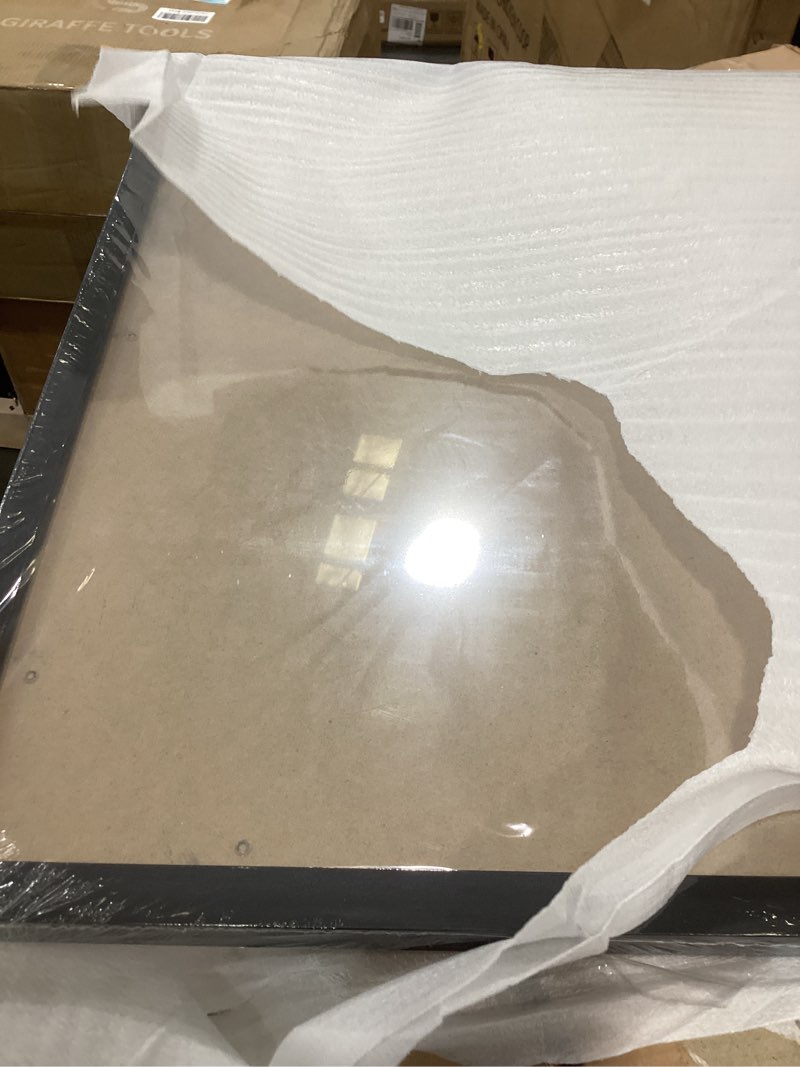 Condition photo showing Good Condition for mxtallup 18x21 picture frame solid wood poster frame for wall 18x21 photo frames family black (t22b1821)