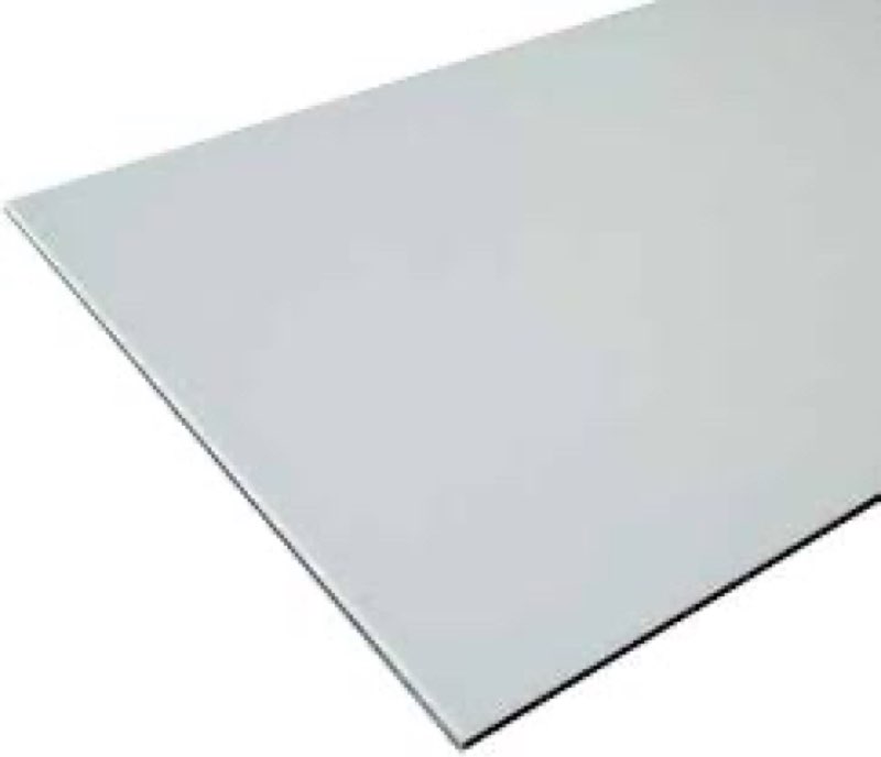 Blulu 1 Pcs Aluminum Composite Panel, 1/8" Thick Rectangle Aluminum Plastic Composite Sheet Plate fo