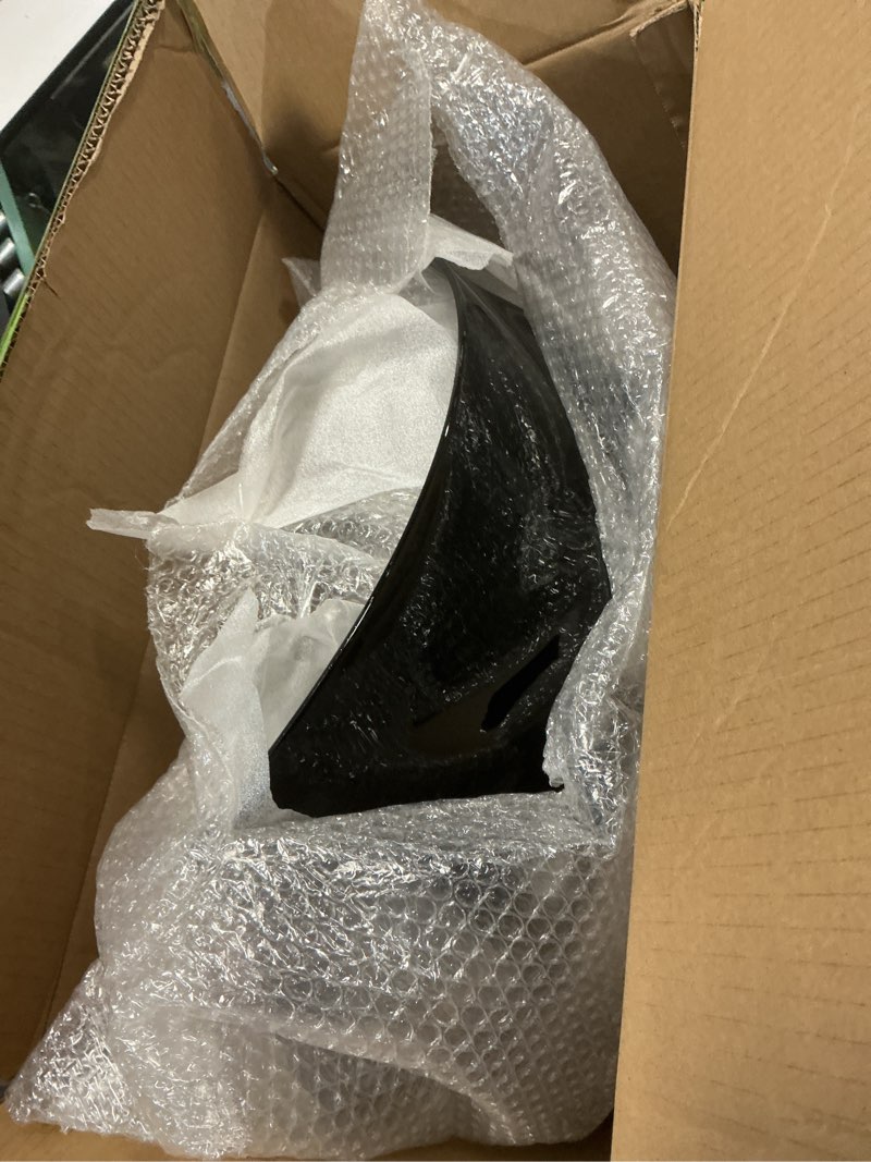 Condition photo showing New/Like New for fatecim motorcycle 5.75" headlight fairing with 13" smoke windshield windscreen & 48-58mm mounting kit headlight extension block for harley 2018 2019 2020 2021 2022 softail fxbb street bob a - 13" smoke windscreen
