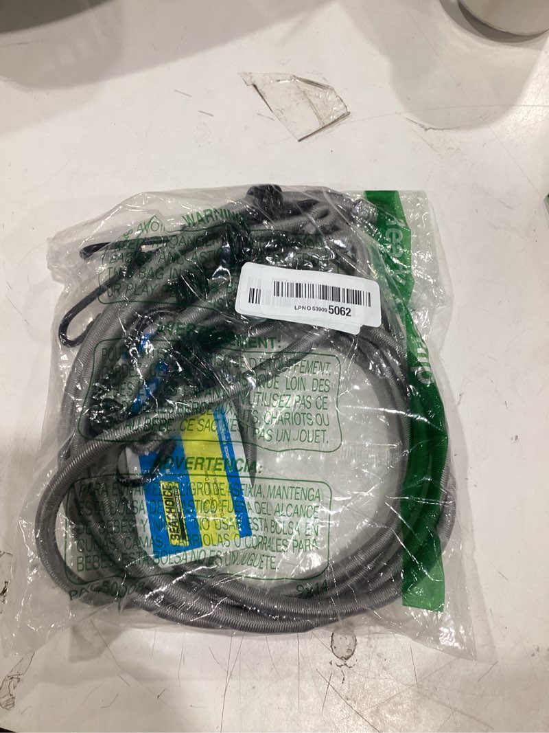Condition photo showing Good Condition for seachoice elastic shock bungee cords, 3/4 in. hooks, 30 in. long, pack of 5 one size
