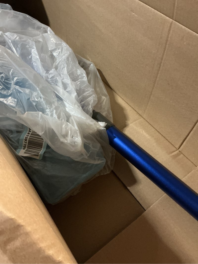 Condition photo showing As Is for qikcln cordless vacuum cleaner - 250w/30kpa powerful stick vacuum with charging dock, max 40mins runtime, 3 modes, smart led display, lightweight vacuum cleaner for home pet car- blue