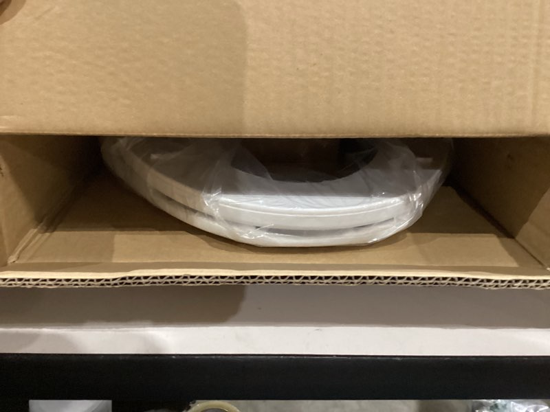 Condition photo showing New/Like New for Bidet Toilet Seat, Soft Close Elongated Toilet Seat, Button control Feminine/Posterior Wash Switch, Knob Control Water Pressure,White Bidet Seat Attachment with Brass inlet Easy Installation
