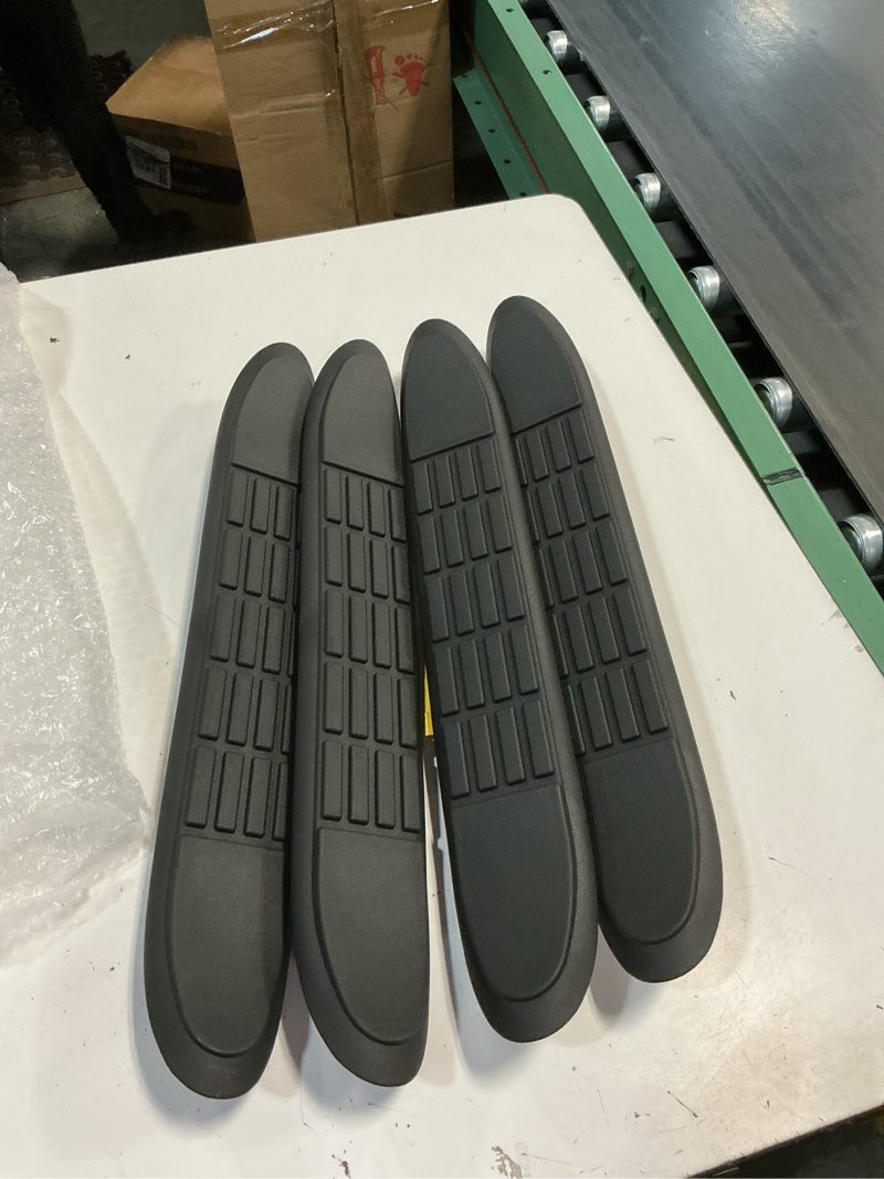Condition photo showing Good Condition for replacement step pad for 3" round nerf bars set of 4 pack, 21" long x 3" wide, durable non-slip running boards replacement pads with rubber mallet and 24 pins
