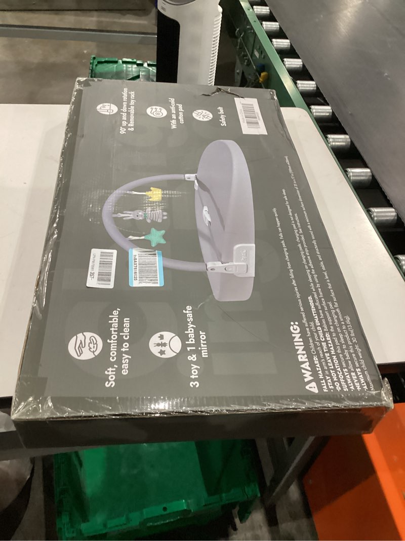Condition photo showing New/Like New for Papablic Baby Changing Pad, Waterproof & Non-Slip, Includes Washable Cover, Safety Strap for Standard Dresser, Changing Table, Bed, Sofa Gray Pro