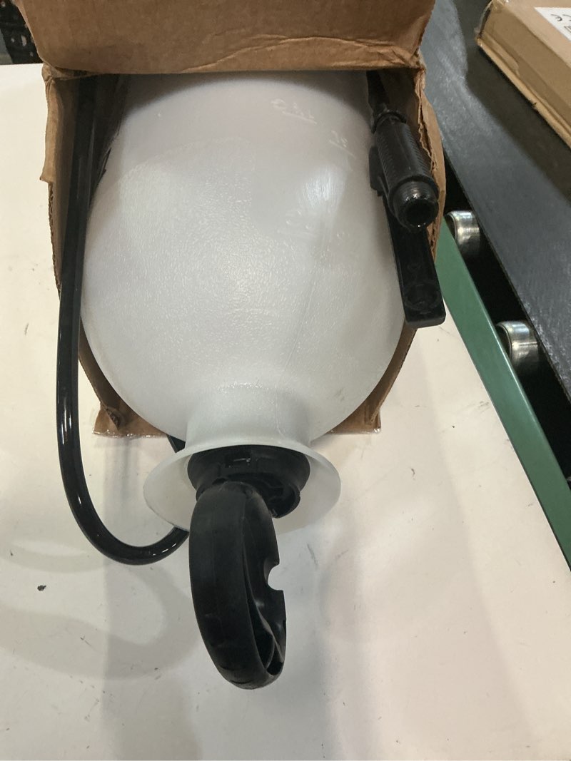 Condition photo showing Good Condition for chapin 20005 pump sprayer, 2?gallon, lawn & garden, translucent poly tank, funnel?top, surespray, adjustable cone nozzle & 34" hose for fertilizer, weed & pest application 2-gallon