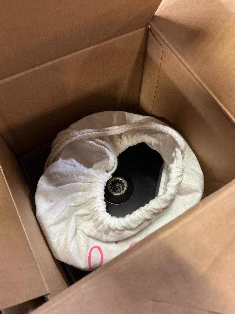 Condition photo showing As Is for (incomplete)nama m1 plant milk maker – homemade oat, seed, & nut milk maker machine – smooth, creamy texture barista quality milk in minutes – blends & strains in one container – easy to clean white