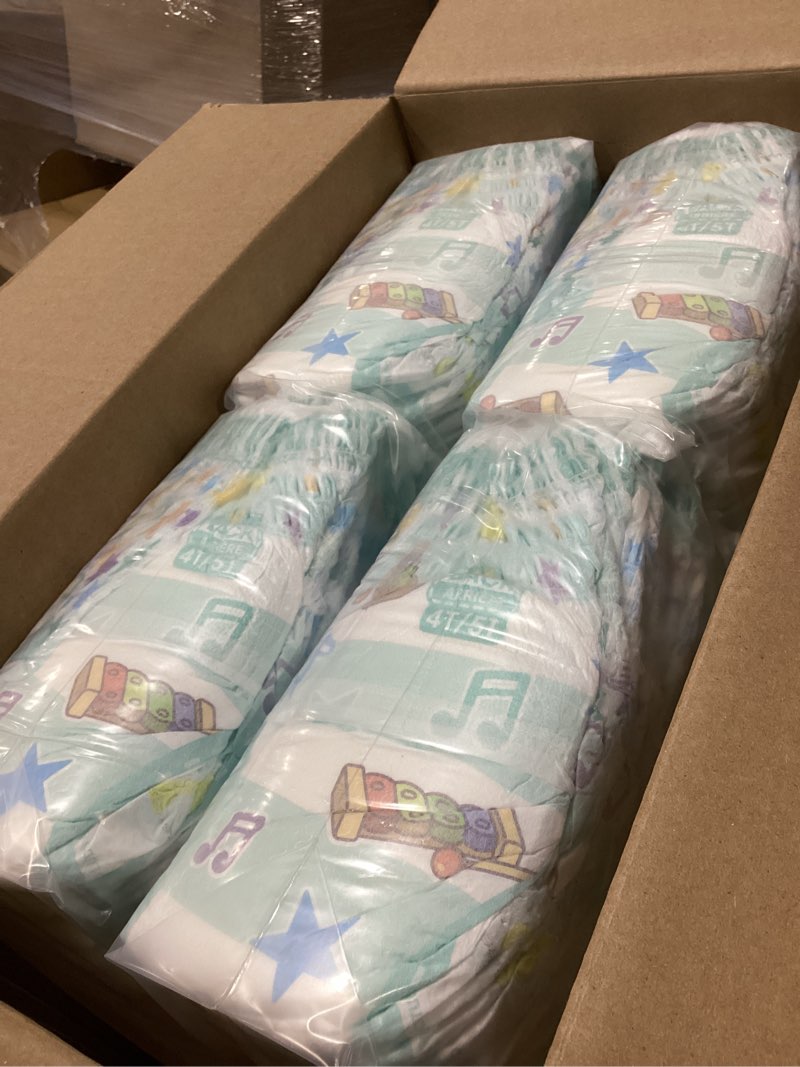 Condition photo showing Good Condition for pampers training pants - easy ups boys & girls bluey - size 4t-5t, 104 count, children's potty underwear (packaging may vary) 4t-5t 104