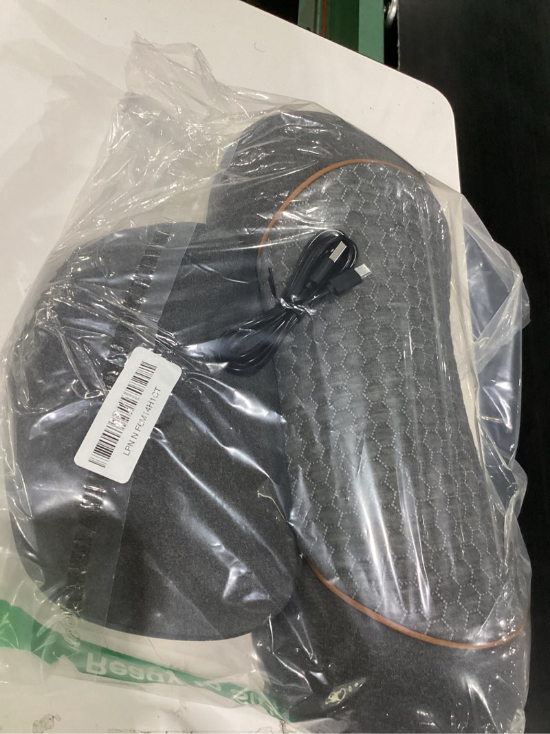 Condition photo showing Good Condition for 3-in-1 rechargeable neck massager pillow with heating & traction, deep tissue pain relief, shoulder & neck hump corrector for men women, gifts for family and friends