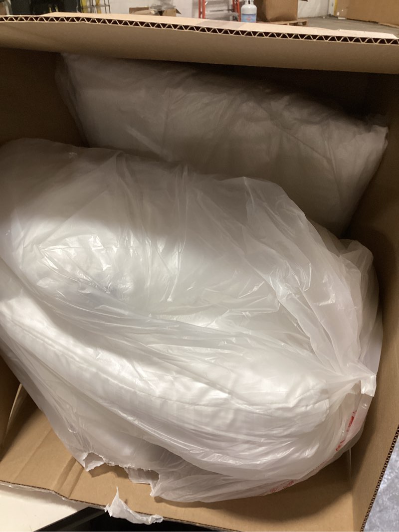 Condition photo showing Good Condition for pillows standard size set of 4 hotel collection bed pillow for sleeping pillows 4 pack for back, stomach or side sleepers soft and supportive washable pillows for bedroom white standard(pack of 4)