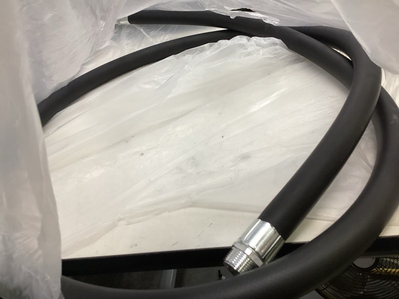Condition photo showing Good Condition for 1 inch npt fuel transfer hose - 10ft farm hose for diesel, gasoline, kerosene & biodiesel - efficient 10 feet pump tank tube for fuel transfer 1''-1'' 10ft