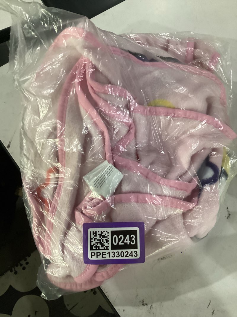 Condition photo showing Good Condition for jay franco kids plush throw blanket – soft & comfy throw for couch or bed – cozy home décor for living room & bedroom, pink - bluey, 46x60 - throw blanket pink - bluey 46x60 - throw blanket
