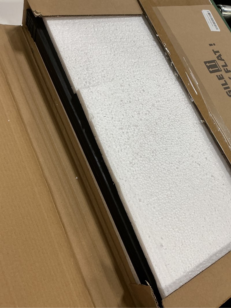 Condition photo showing Good Condition for irahmen 16x20 picture frame set of 2 with plexiglass, black poster frame display 11x14 picture with mat or 16 x 20 without mat, wood photo frame for wall mounting horizontal and vertical black woodgrain 16x20