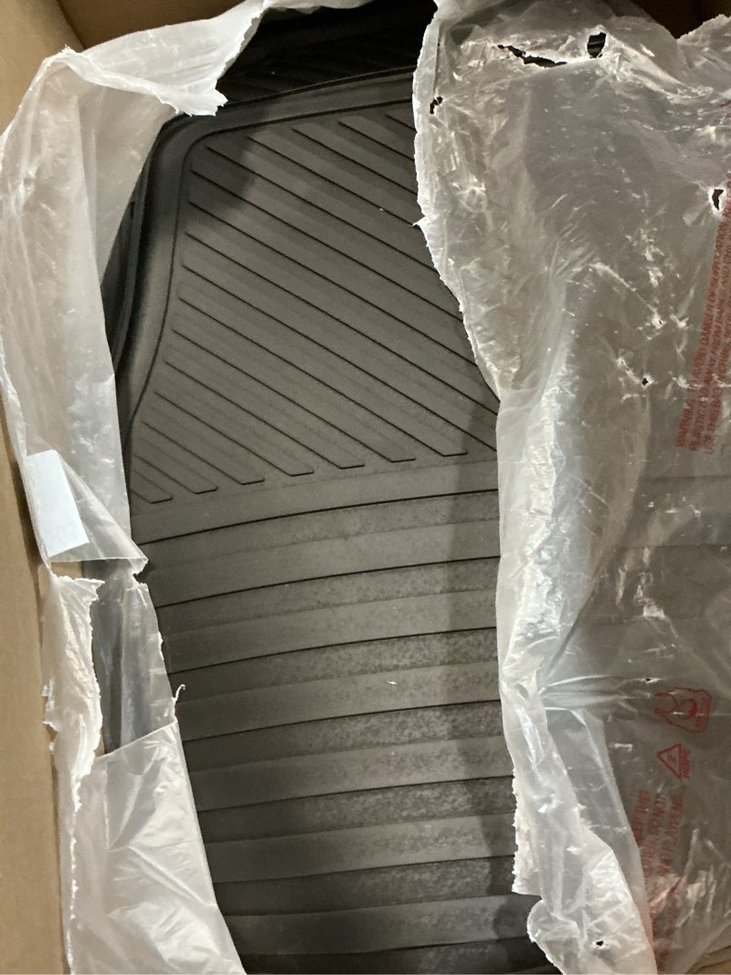 Condition photo showing Good Condition for floor mats custom for toyota rav4 hybrid 2026 (not for limited with subwoofer) trunk mat with backrest mat all weather tpe full set liners cargo protector for rav-4 2026 accessories, black