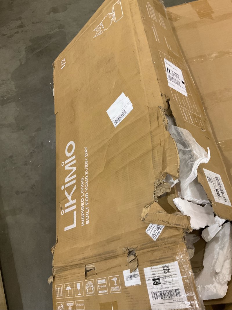 Likimio wooden furniture product box 1 of 2, incomplete