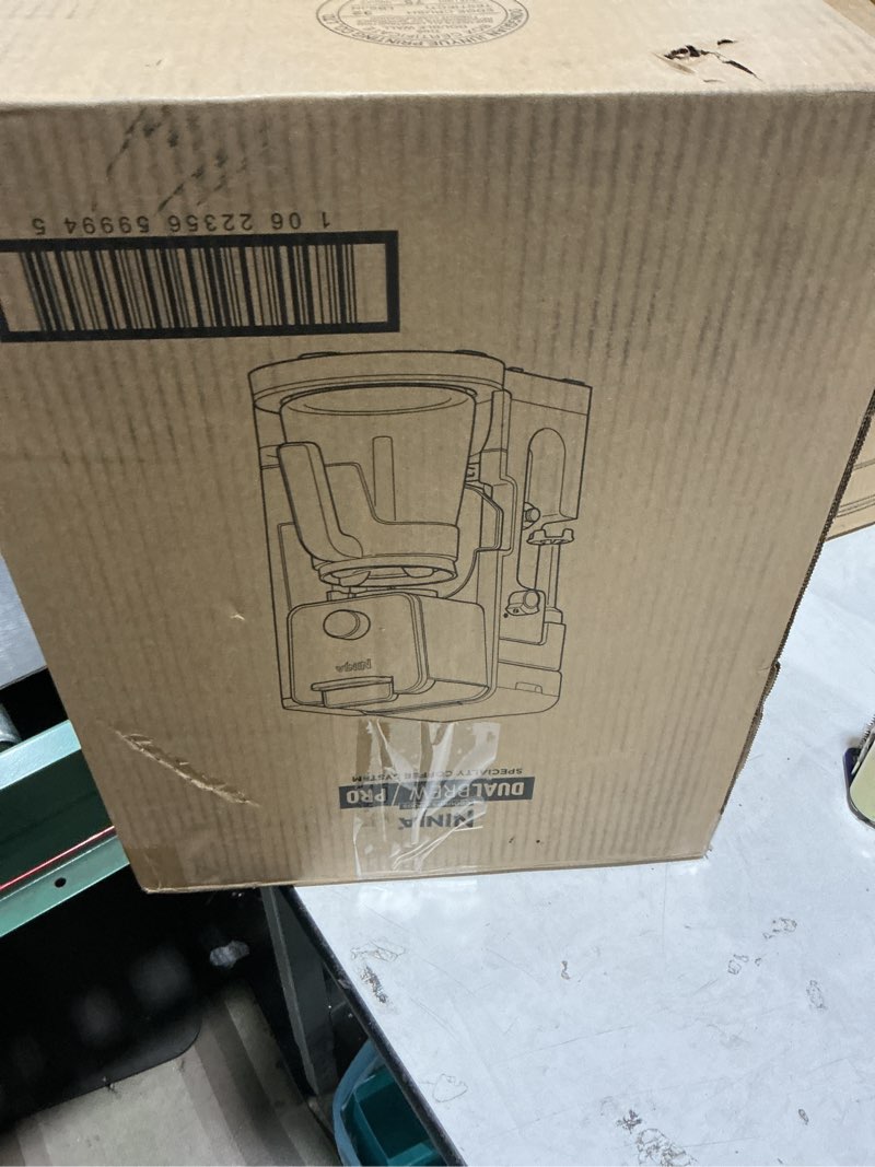 Condition photo showing Good Condition for Ninja Hot and Iced Coffee Maker, Single Serve Coffee Maker and Drip Coffee Machine, DualBrew Pro Specialty 12-Cup with K-Cup Combo, Includes Permanent Filter, CFP307 Frother + Permanent Filter