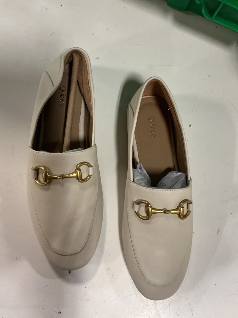 Condition photo showing Good Condition for italian leather horsebit loafer size 7
